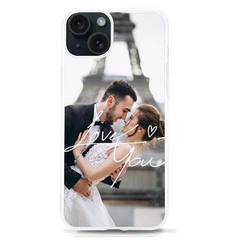 Personalized Love You Text Photo Uv Print Case By Katy Front