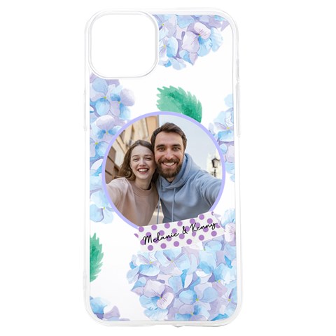 Personalized Flower Pattern Photo Uv Print Case By Katy Front