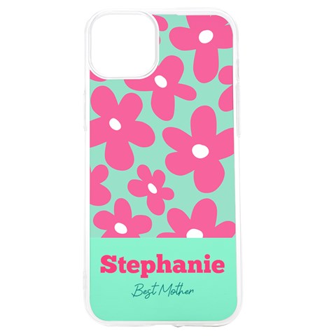 Personalized Flower Pattern Name Uv Print Case By Katy Front