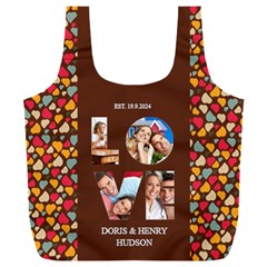 Personalized Couple Love Recycle Bag (6 styles) - Full Print Recycle Bag (XXXL)