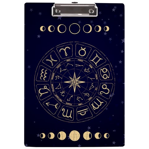 Personalized Constellation Name A4 Acrylic Clipboard By Katy Front