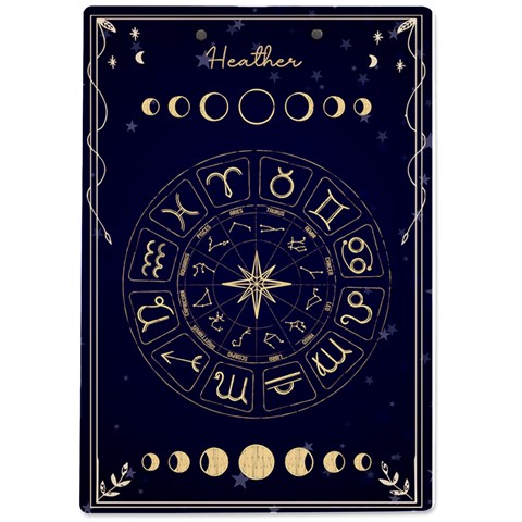 Personalized Constellation Name A4 Acrylic Clipboard By Katy Back