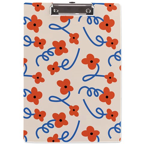 Personalized 4 Photo Name A4 Acrylic Clipboard By Katy Front