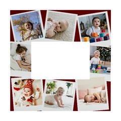 Personalized 9 Polaroid Photo Box Photo Frame - White Box Photo Frame 4  x 6 