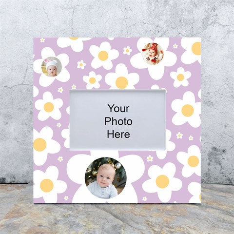 Personalized Photo Floral Pattern Box Photo Frame By Joe Front