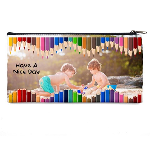 Personalized Pencil Frame Photo Pencil Case By Katy Back