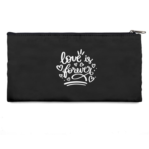 Personalized Dot Pattern Collage Photo Pencil Case By Katy Back