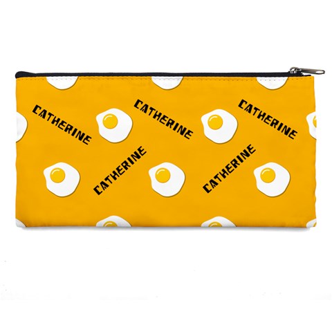 Personalized Egg Pattern Name Pencil Case By Katy Back