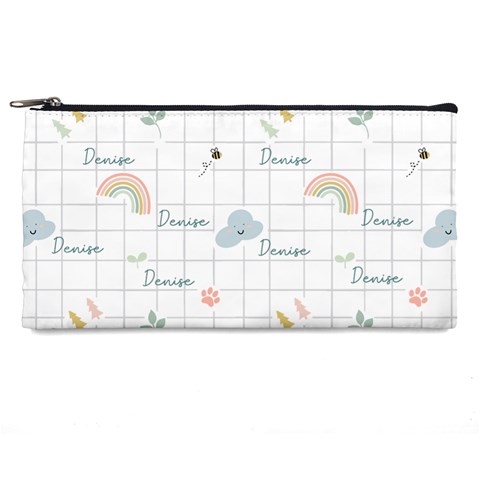 Personalized Book Style Name Pencil Case By Katy Front