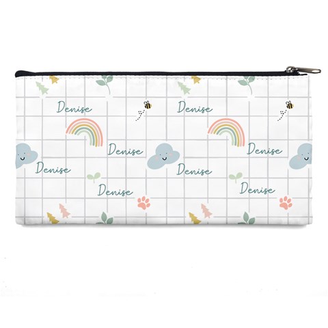 Personalized Book Style Name Pencil Case By Katy Back