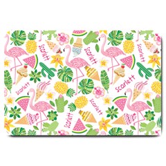 Personalized Summer Tropical Name Doormat
