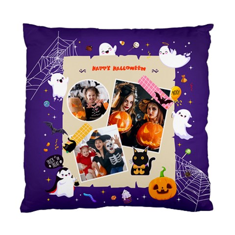 Personalized Photo Ghost Memo Standard Cushion Case By Katy Front