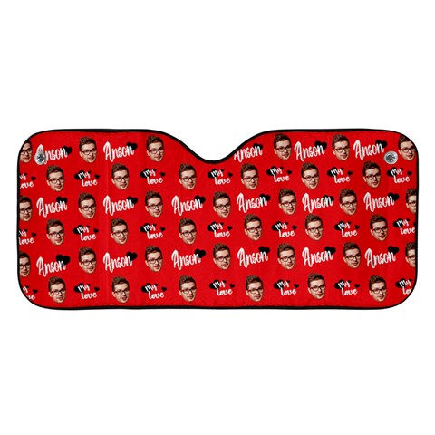 Personalized Photo Car Windshield Sunshade By Joe Front