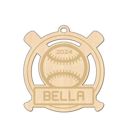 Personalized Name Sport Baseball By Oneson Front