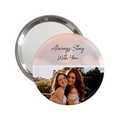 Personalized Photo Any Text Sky Pattern Handbag Mirror - 2.25  Handbag Mirror