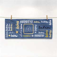 Personalized Name Any Text Hand Towel