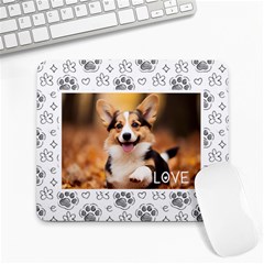 Pet Paw Print - Large Mousepad