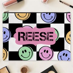 Smile Face Custom Name - Cosmetic Bag (XXXL) Smile Face Custom Name - Cosmetic Bag (XXXL)