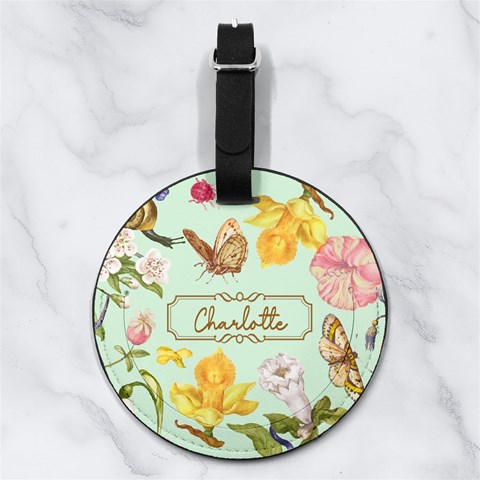 Custom Floral Name Any Text By Joe Back