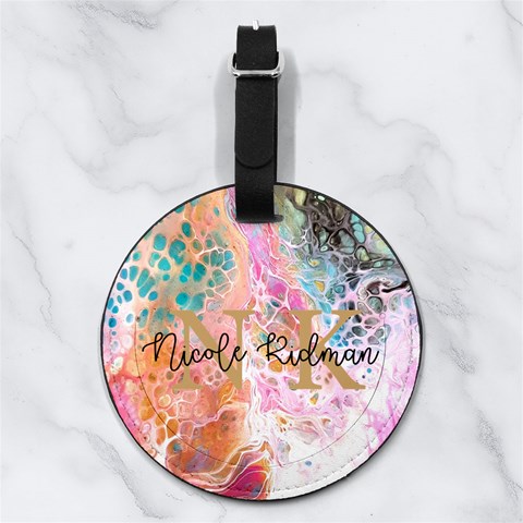 Custom Initial Marble Name Any Text By Joe Back
