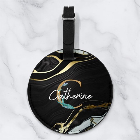 Custom Marble Initial Name Any Text By Joe Front
