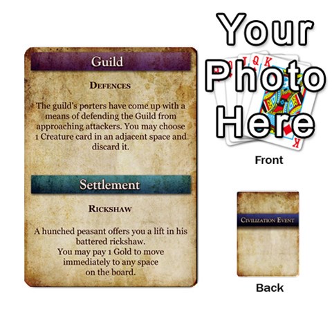 Prophecy Civilization Events Deck By Midaga Front - Diamond3
