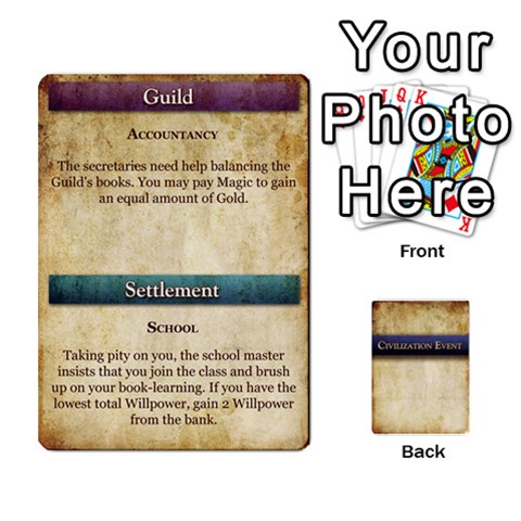 Jack Prophecy Civilization Events Deck By Midaga Front - ClubJ