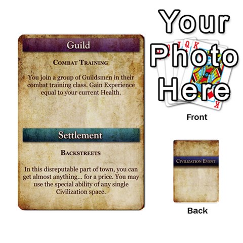 Ace Prophecy Civilization Events Deck By Midaga Front - ClubA
