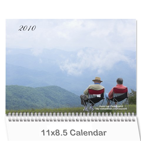 2010 Smoky Mountain Calendar By Kevin Newcomb Cover