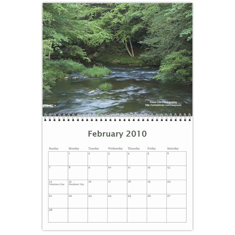 2010 Smoky Mountain Calendar By Kevin Newcomb Feb 2010
