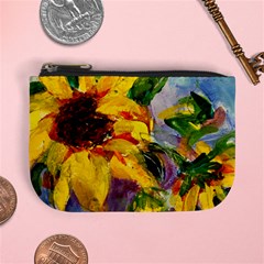 Single Sunflower - Mini Coin Purse