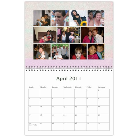Family Calendar By Terry Frederick Apr 2011