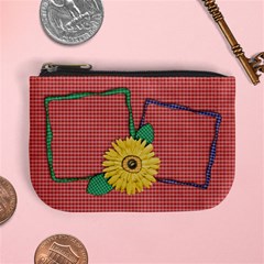 Gingham Coin Purse - Mini Coin Purse Gingham Coin Purse - Mini Coin Purse