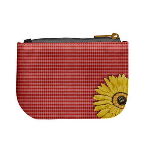 Gingham Coin Purse By Mikki Back