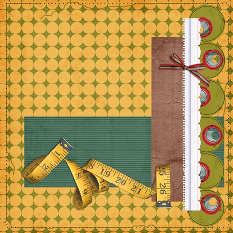 Quick Pages Made With Back To School Kit By Sheena 12 x12  Scrapbook Page - 7