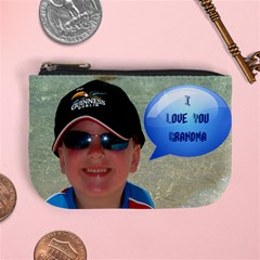 I love you Grandma!  Mini Coin Purse