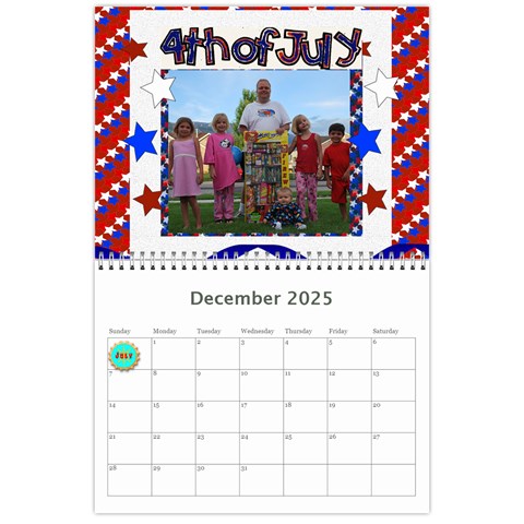 Calender 2025 By Danielle Christiansen Dec 2025