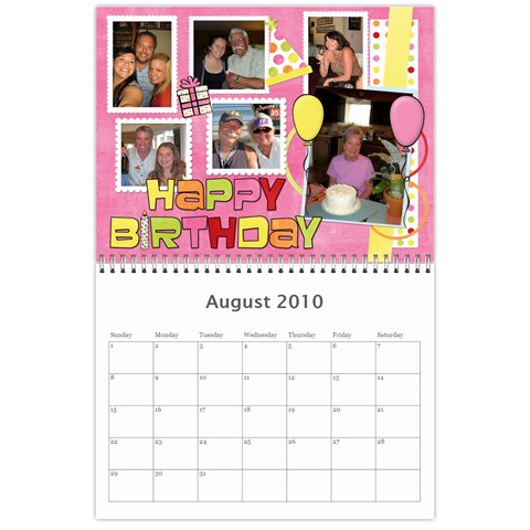 Granny Cal 2009 By Starla Smith Aug 2010