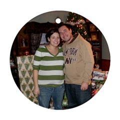 matt and dezi - Ornament (Round)