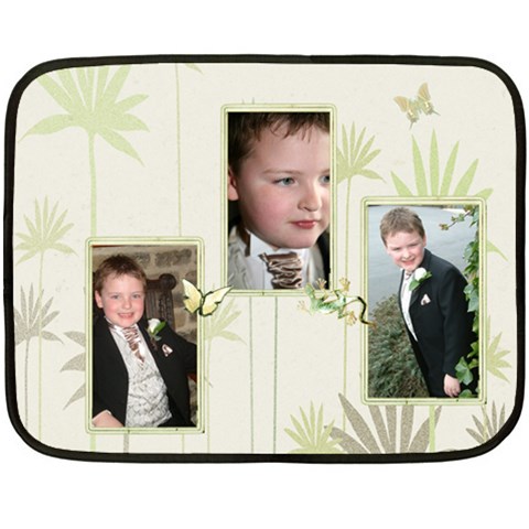 Thats My Boy  Fleece By Catvinnat 35 x27  Blanket