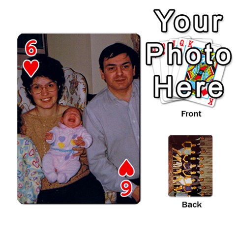 Deck #1 By Ron Sergenian Front - Heart6