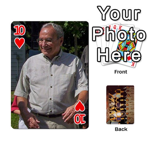 Deck #1 By Ron Sergenian Front - Heart10