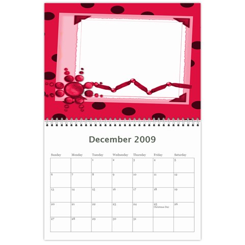 Calendar By Brooke Dec 2009