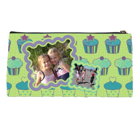 Cupcake Pencil Case (copy Me!) By Klh Back