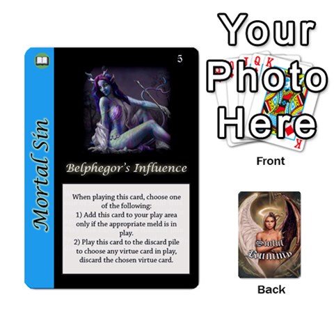 Queen Sinful Rummy Front - SpadeQ