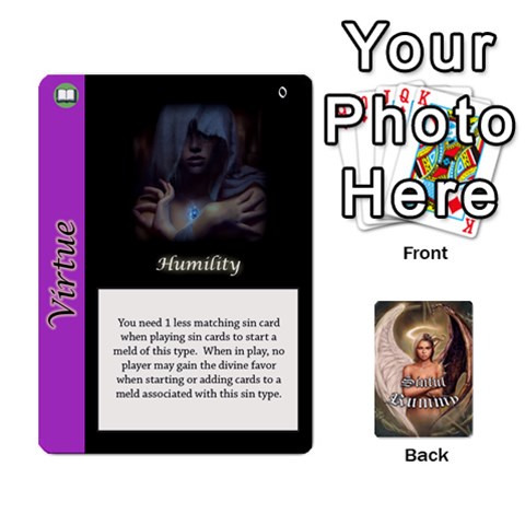 King Sinful Rummy Front - SpadeK
