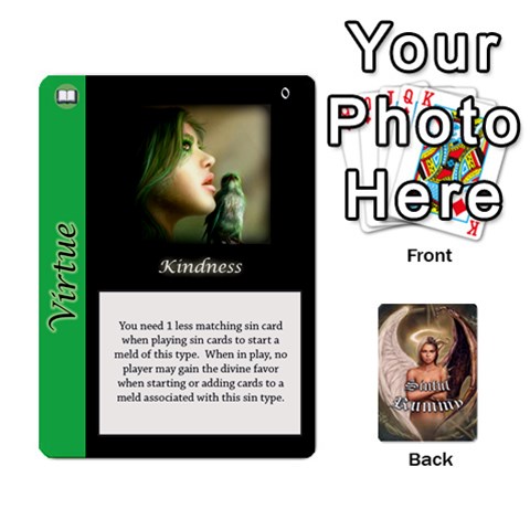 Sinful Rummy Front - Spade9