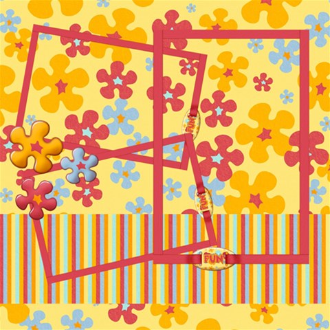 Summertime Quick Pages By Mikki 12 x12  Scrapbook Page - 6