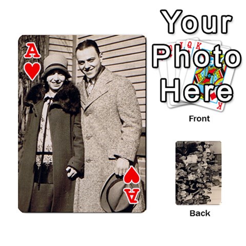 Ace Deck #2 By Ron Sergenian Front - HeartA