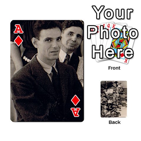 Ace Deck #2 By Ron Sergenian Front - DiamondA